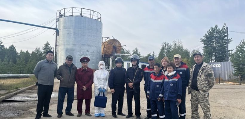 В Вилюйском ЖКХ прошли антитеррористические учения