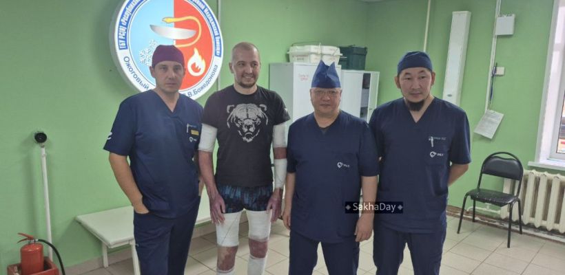 Якутские врачи спасли пациента, получившего тяжелейшие ожоги на вахте на Чукотке