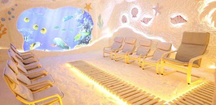 При содействии АО «Алмазы Анабара» в детском саду №16 «Золотинка» Якутска открыли соляную комнату