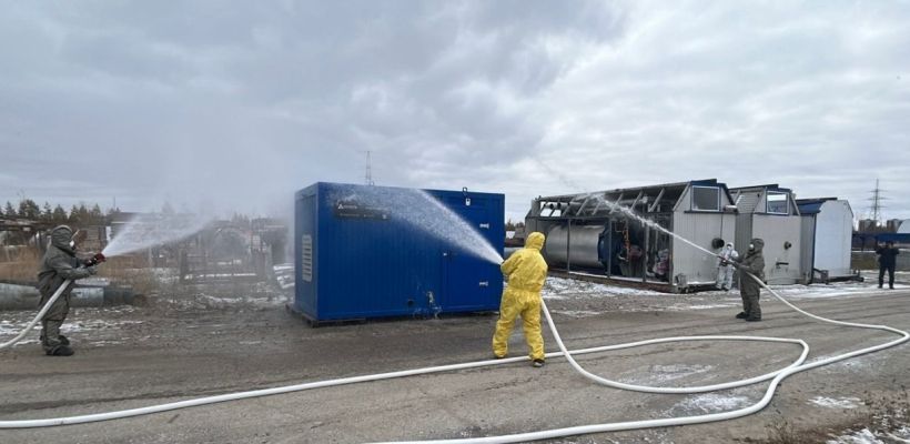 В ГУП «ЖКХ РС(Я)» состоялись учения по гражданской обороне