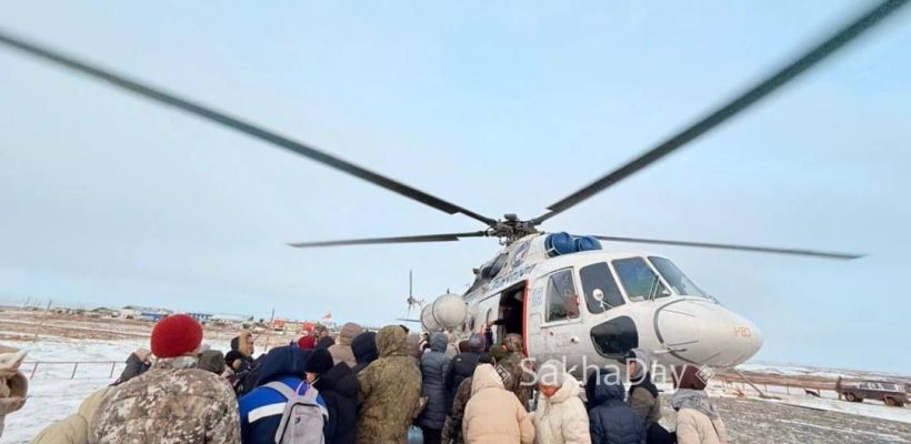 Часть жителей поселка Таймылыр, застрявших в Тикси, добралась домой