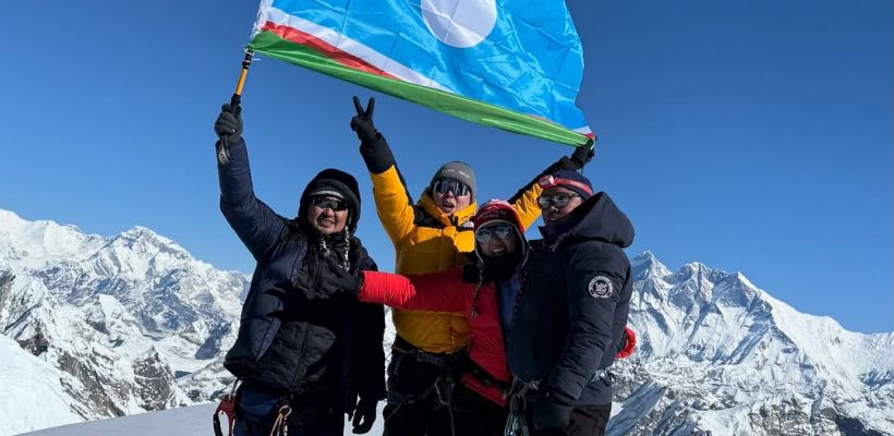 Якутяне покорили самую высокую вершину Непала