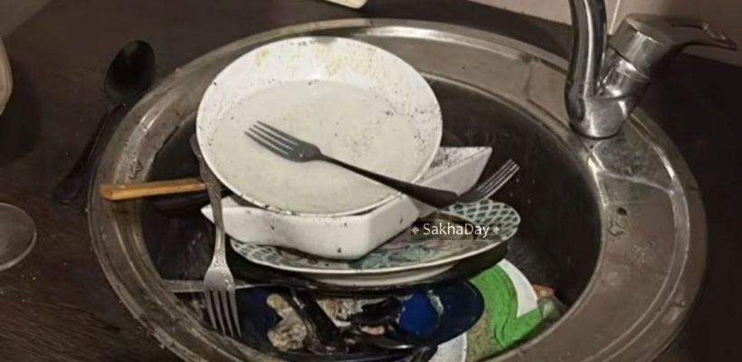 В Якутске девушка превратила съемную квартиру в свинарник