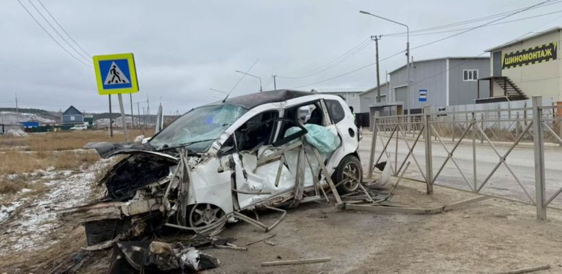 В Якутске в результате ДТП погиб мужчина