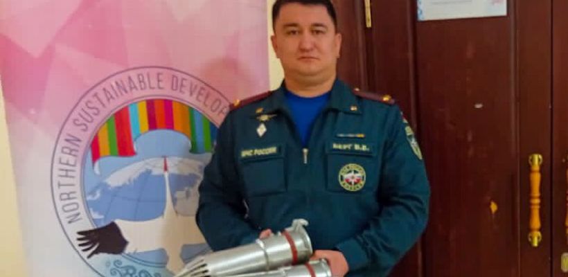 «Вода из болота — под давлением»: якутский ветеран представил насадку-фильтр для пожарных машин