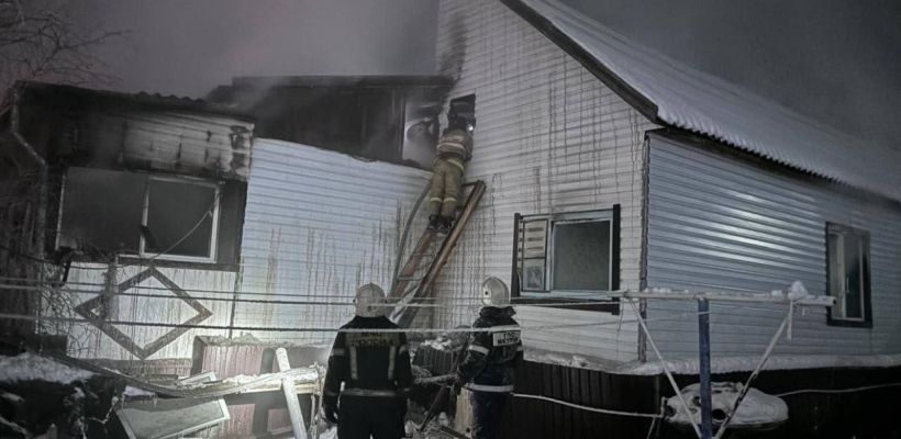 В Табаге при пожаре погибло два человека