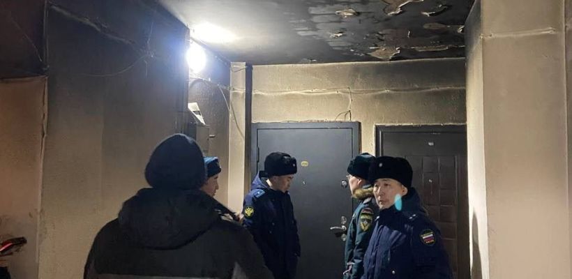 Жители дома на проспекте в Якутске, где произошел пожар, могут остаться без отопления