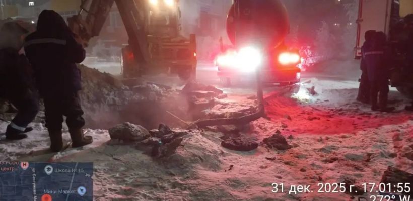 В канун Нового года часть Якутска осталась без воды