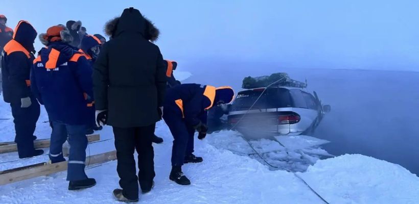 В Якутске возбуждено уголовное дело по факту гибели людей при провале авто под лёд