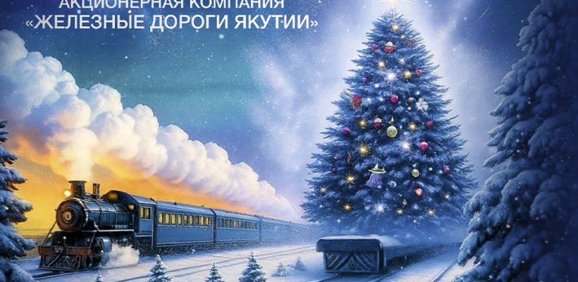 Поздравление генерального директора АО "АК "Железные дороги Якутии" Василия Шимохина с Новым годом