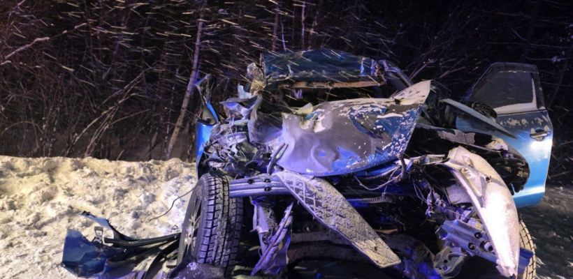 В Нерюнгринском районе в результате  ДТП погибли два человека