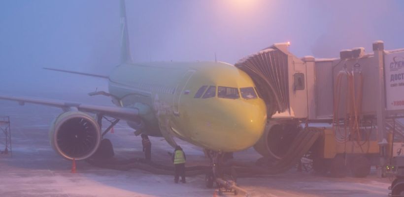 Аэропорт Якутск:  о том, как работают  теплые телетрапы при экстремально низких температурах!