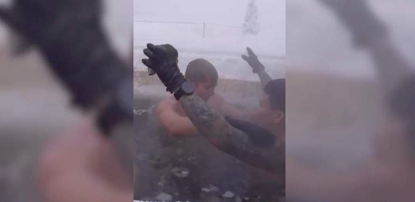 Голландский блогер прыгнул в прорубь при –52 °C в Якутии: опасный эксперимент вызвал вопросы