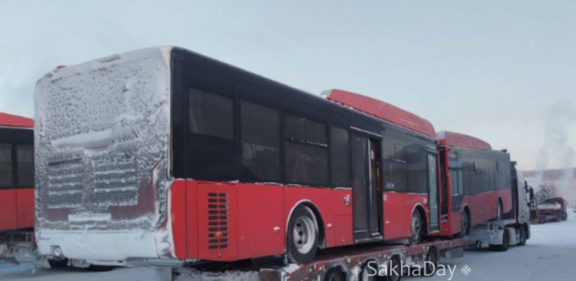 Новые автобусы выйдут на дороги Якутска в конце января