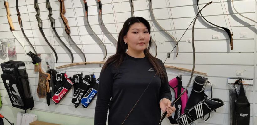 Вышла из-за прилавка на всероссийский пьедестал. История лучницы Дайааны  Винокуровой