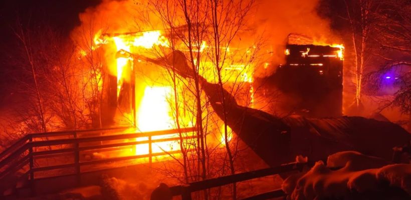 В Усть-Алданском районе сгорел детский сад