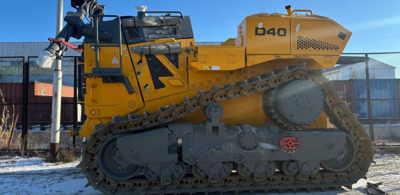 АО «Алмазы Анабара» приступают к испытаниям уникального сверхтяжелого бульдозера D40 российского производства
