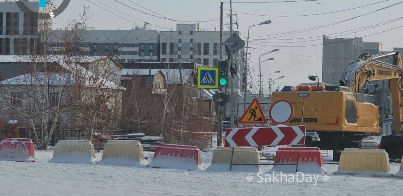 Улицу Дежнева в Якутске откроют раньше срока