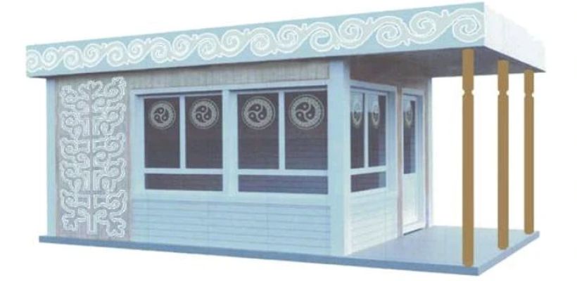 В Якутске остановки украсят узорами и оберегами