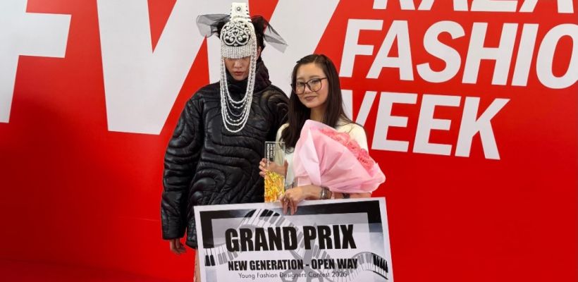 Молодой дизайнер из Якутии стала лучшей на Неделе моды в Казахстане