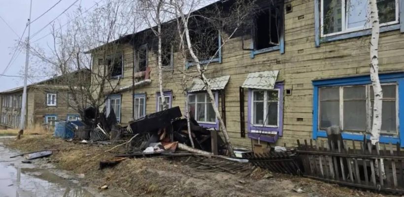 Пожар в двухэтажке Якутска оказался поджогом: возбуждено дело об убийстве