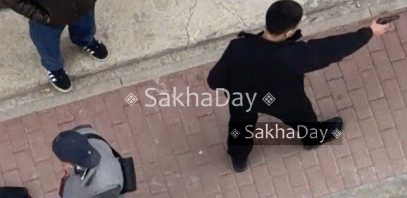 Полицией установлены участники инцидента со стрельбой на улице Лонгинова в Якутске