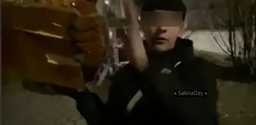В Якутске полицейские установили несовершеннолетних, повредивших арт-объект «Сова знаний»