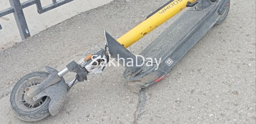 В Якутске за сутки зарегистрированы три несчастных случая с участием самокатчиков