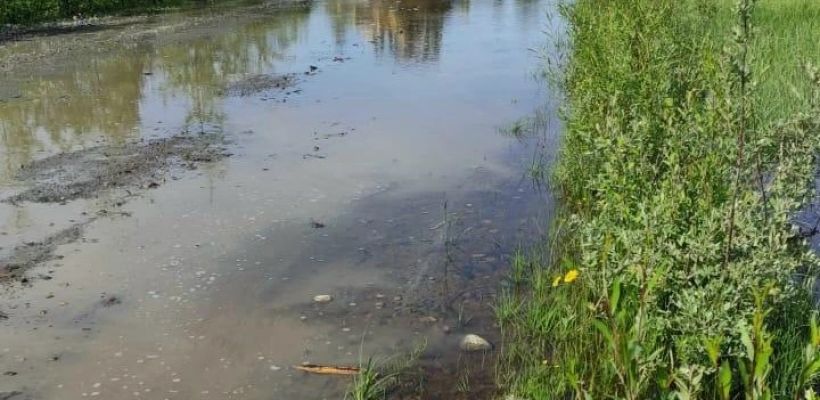 В Момском районе закрыли дорогу из-за подъема воды