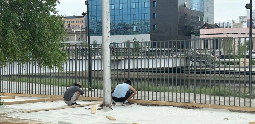 Площадку Натальи Водяновой в Якутске обещают достроить без сюрпризов