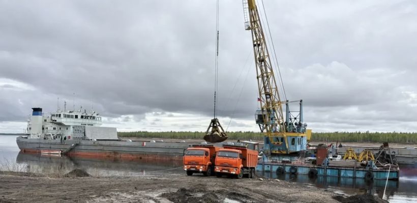 В Нюрбинский район доставлена первая партия угля