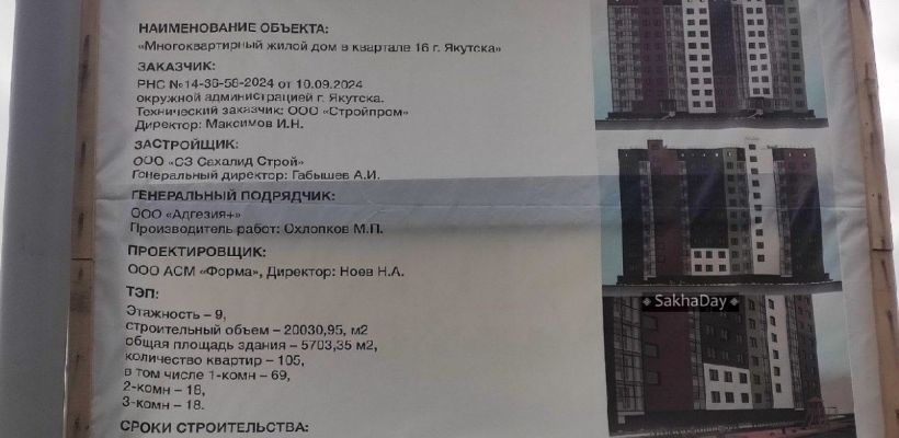 После уголовного дела в отношении братьев Габышевых дольщики ЖК в Якутске оказались в сложной ситуации