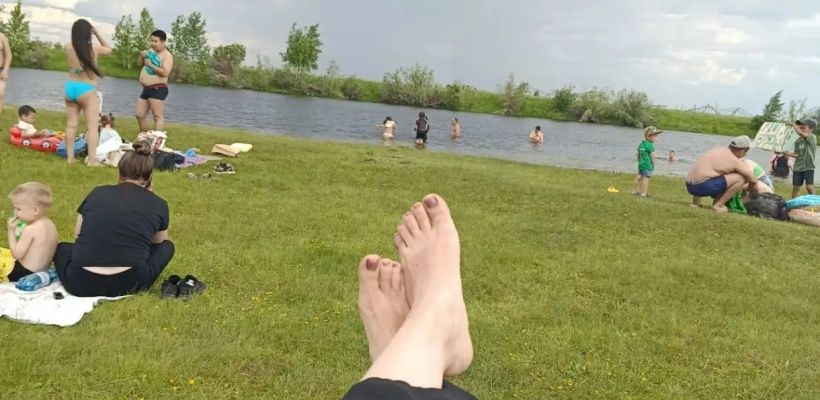 Пляж «Тулагинка»: немноголюдно и чисто