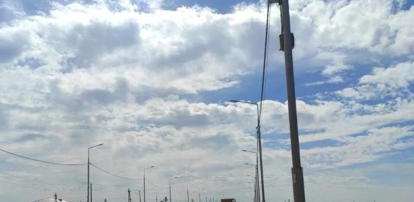 На республиканской автодороге в Якутске установили камеру видеоконтроля