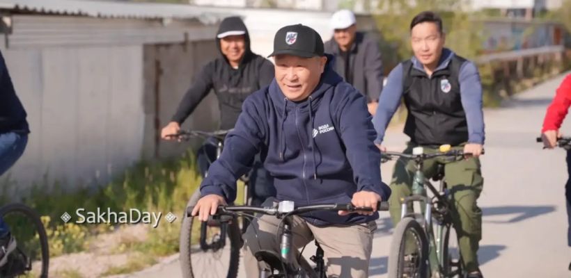 Садовников, Балабкина и Перфильев проверили велодорожки Якутска