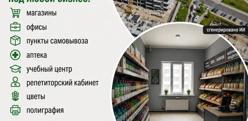 Аренда коммерческих помещений в микрорайоне Звездный