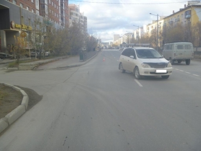 В Якутске ребенок попал под колеса автомобиля