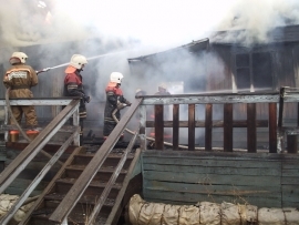 Пожарные спасли жилой дом в Чинекя Вилюйского района