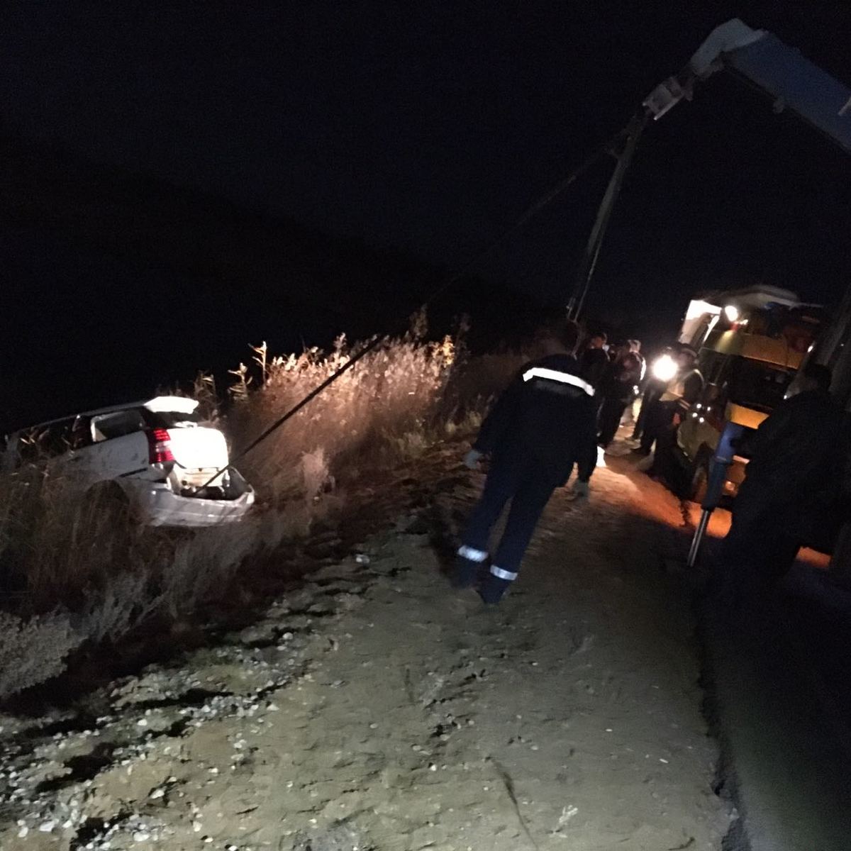 При опрокидывании иномарки на Маганском тракте погиб водитель