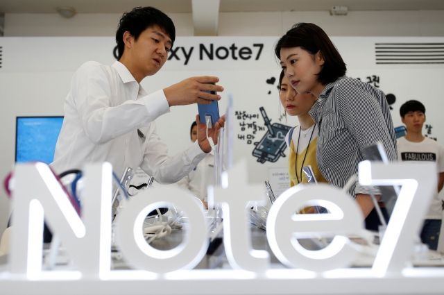 В США отзовут около миллиона «взрывоопасных» смартфонов Samsung