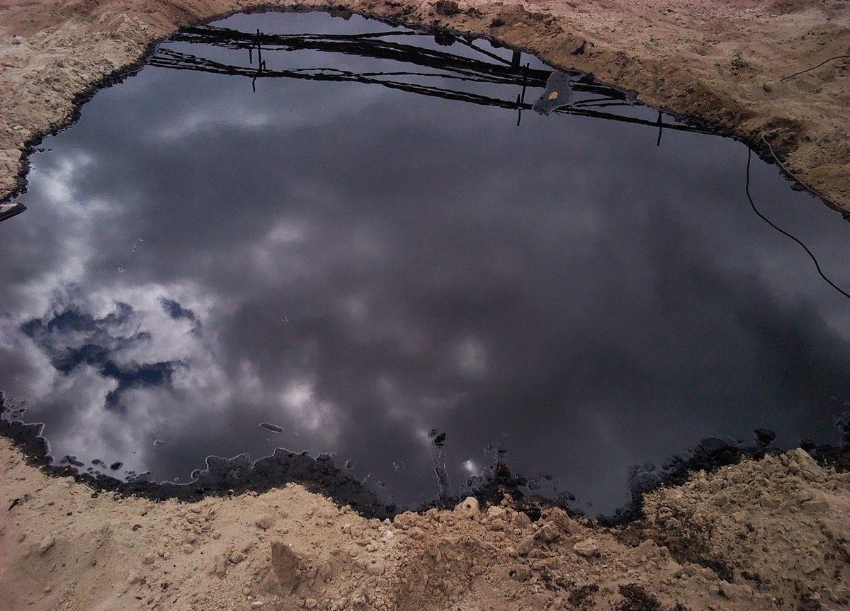 В Оймяконском районе произошел разлив нефти
