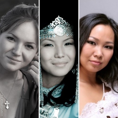 Якутские звезды до и после