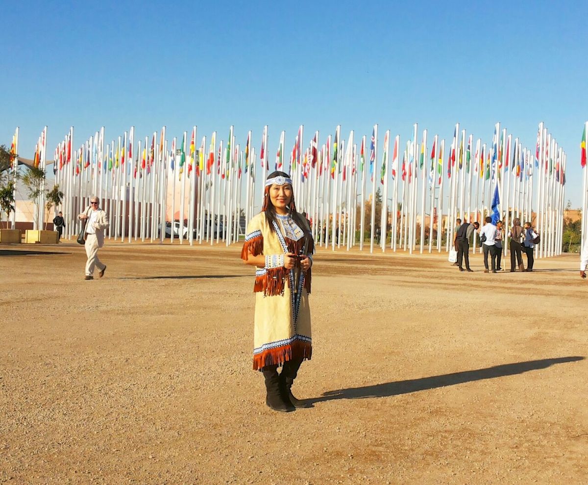 Саина на Всемирной конференции ООН в Марракеше