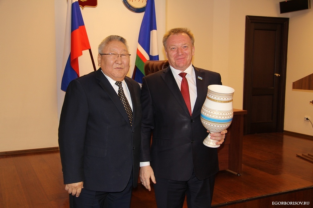 В Доме правительства проводили на пенсию Александра Соловьева