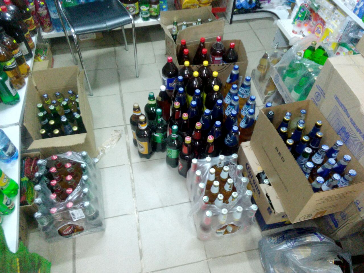 Столичной полицией изъят почти кубометр алкоголя в Якутске