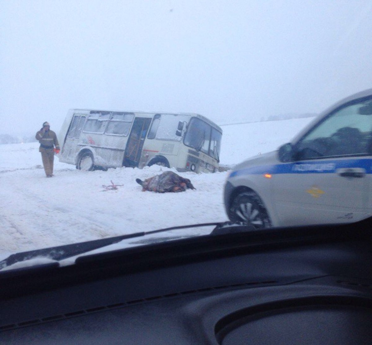 Водитель автобуса умер на трассе по пути в Якутию