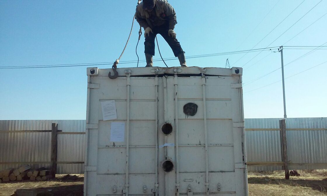 В Якутске похищен металлический гараж