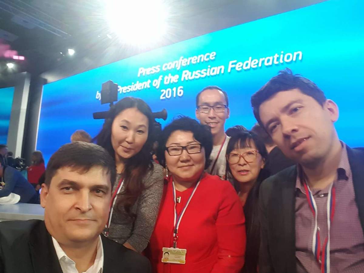 Журналисты из Якутии передали вопросы Владимиру Путину