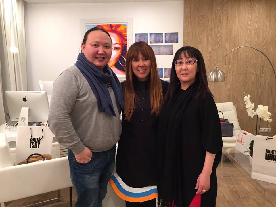 Якутские артисты побывали в гостях у Аниты Цой