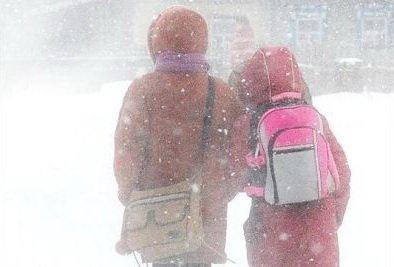 В Якутске объявлен актированный день для школьников второй смены